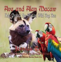 Ava and Alan Macaw: Help Protect the African Wild Dog Den